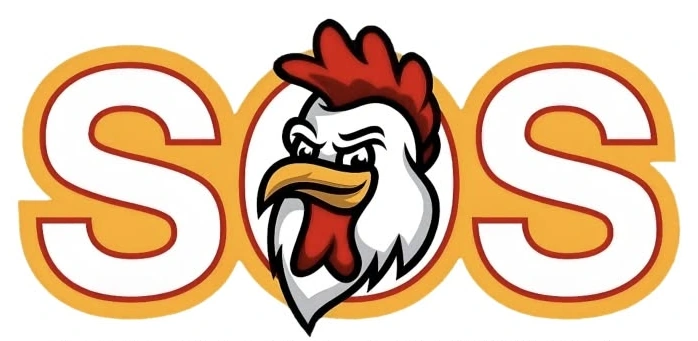 SOS Fried Chicken & Shawarma logo
